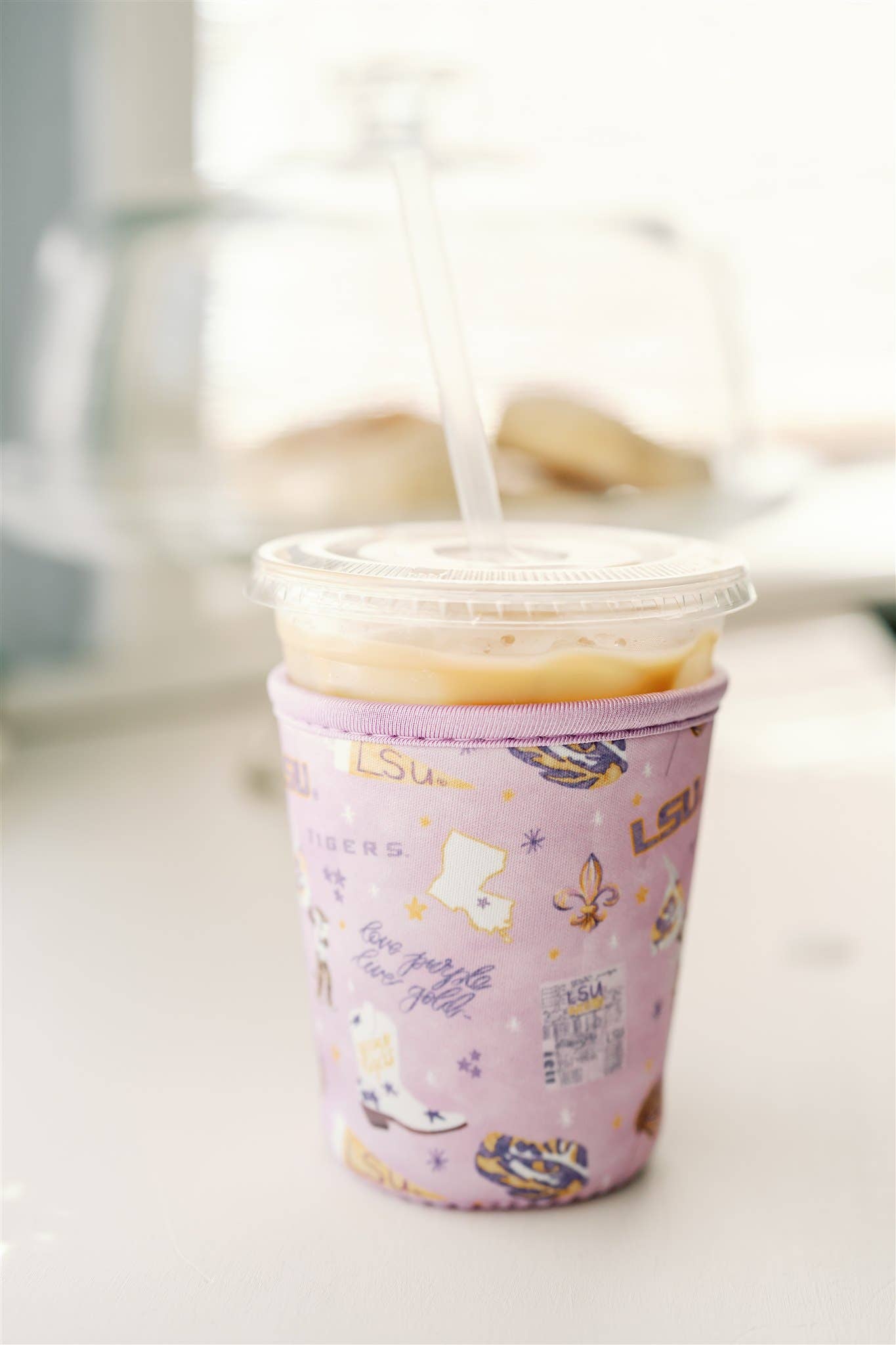 LSU Coffee Sleeve - Chatsworth Boutique
