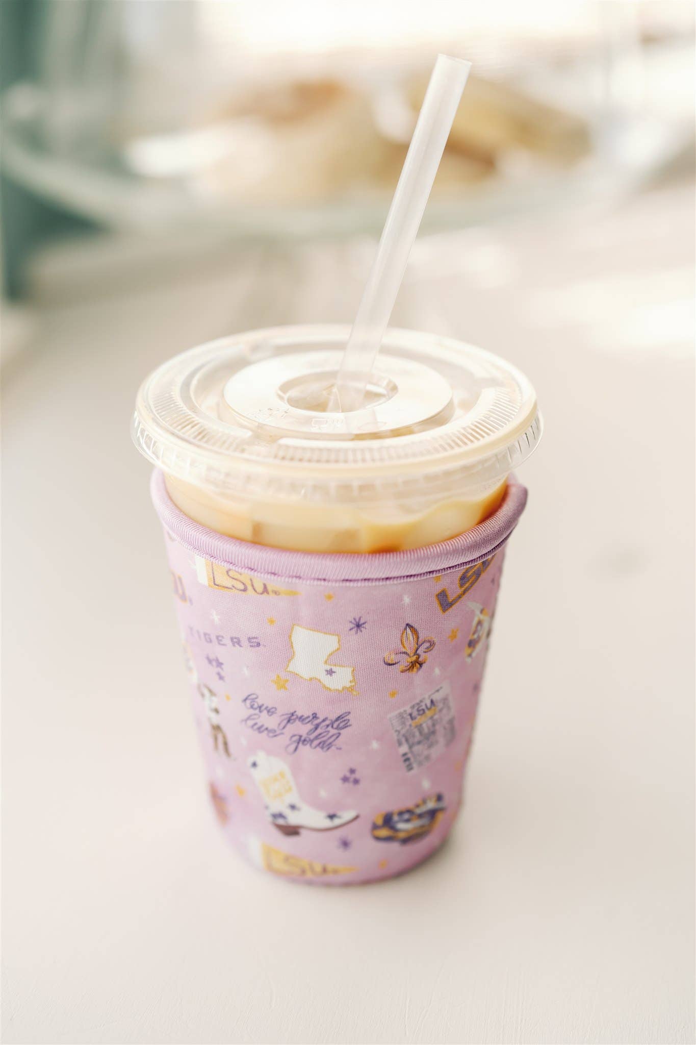 LSU Coffee Sleeve - Chatsworth Boutique