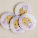LSU Helmet Game Day Button - Chatsworth Boutique
