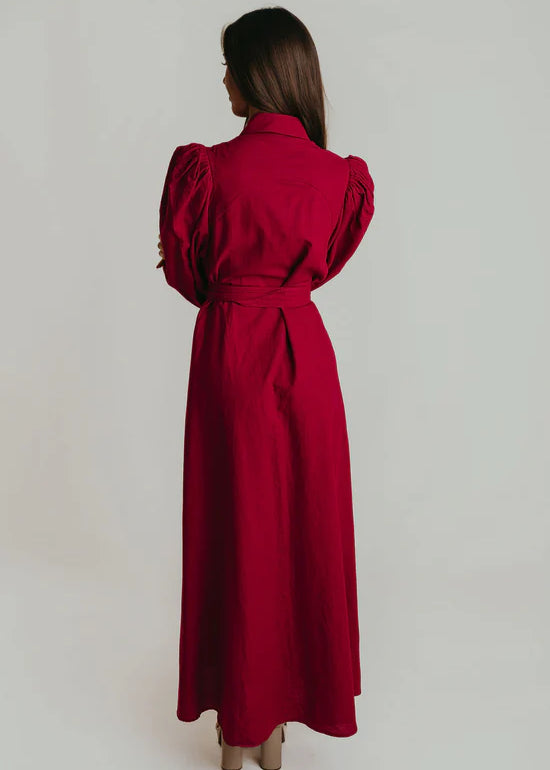 Quinn Dress Berry