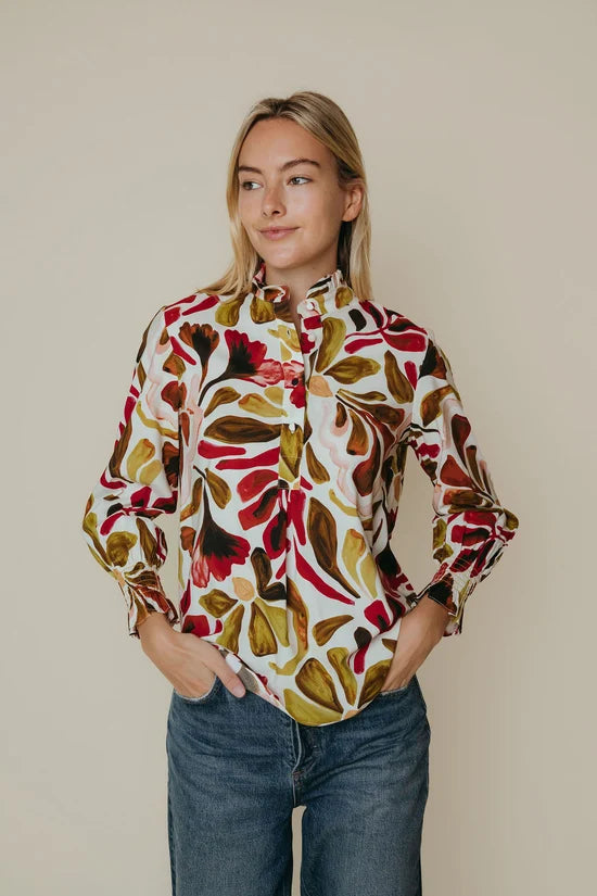 Gigi Blouse, Fall Palette - LaRoque