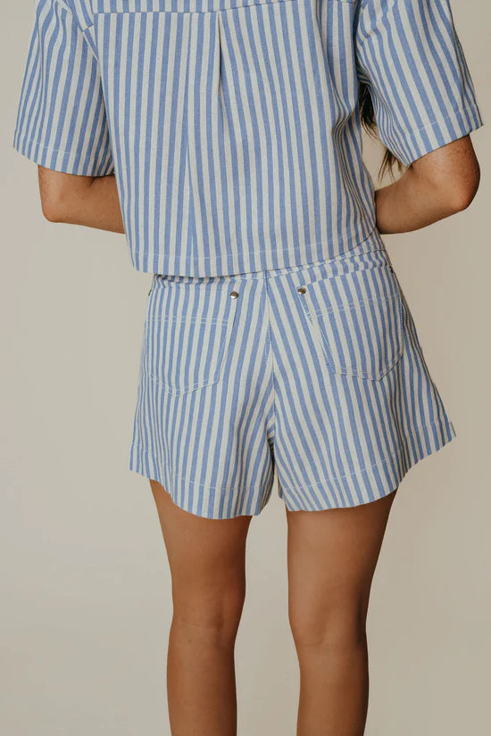 Cypress Shorts Blue Stripe
