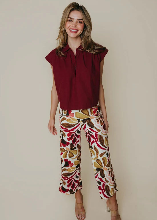 Pearl Pants, Fall Palette, Detail - LaRoque