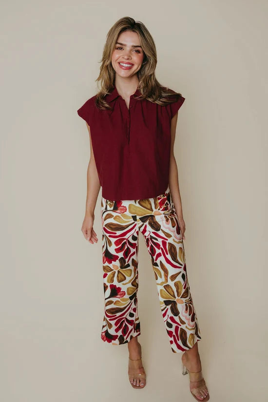 Pearl Pants, Fall Palette, Detail - LaRoque