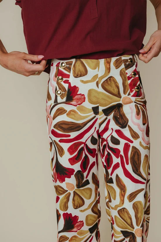 Pearl Pants, Fall Palette, Back View - LaRoque