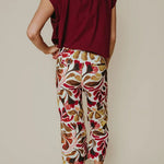 Pearl Pants, Fall Palette, Gold Button Detail - LaRoque