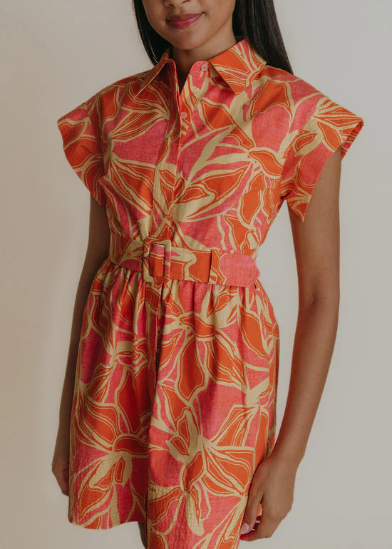 Remi Dress in Caldera Blooms