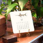 2027 Hunt Calendar, Maison de Papier - monthly illustration