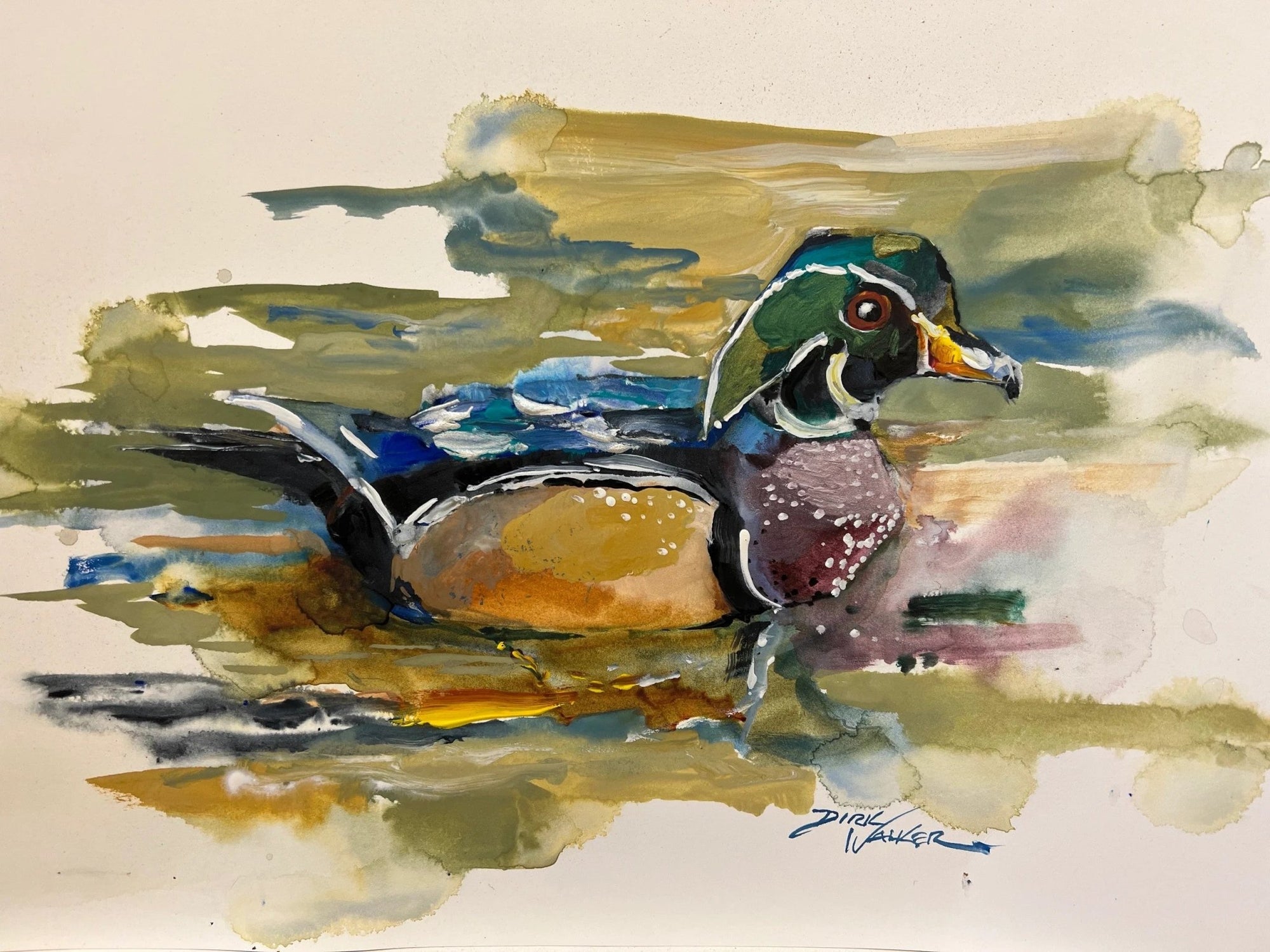 Male Wood Duck - Chatsworth Boutique
