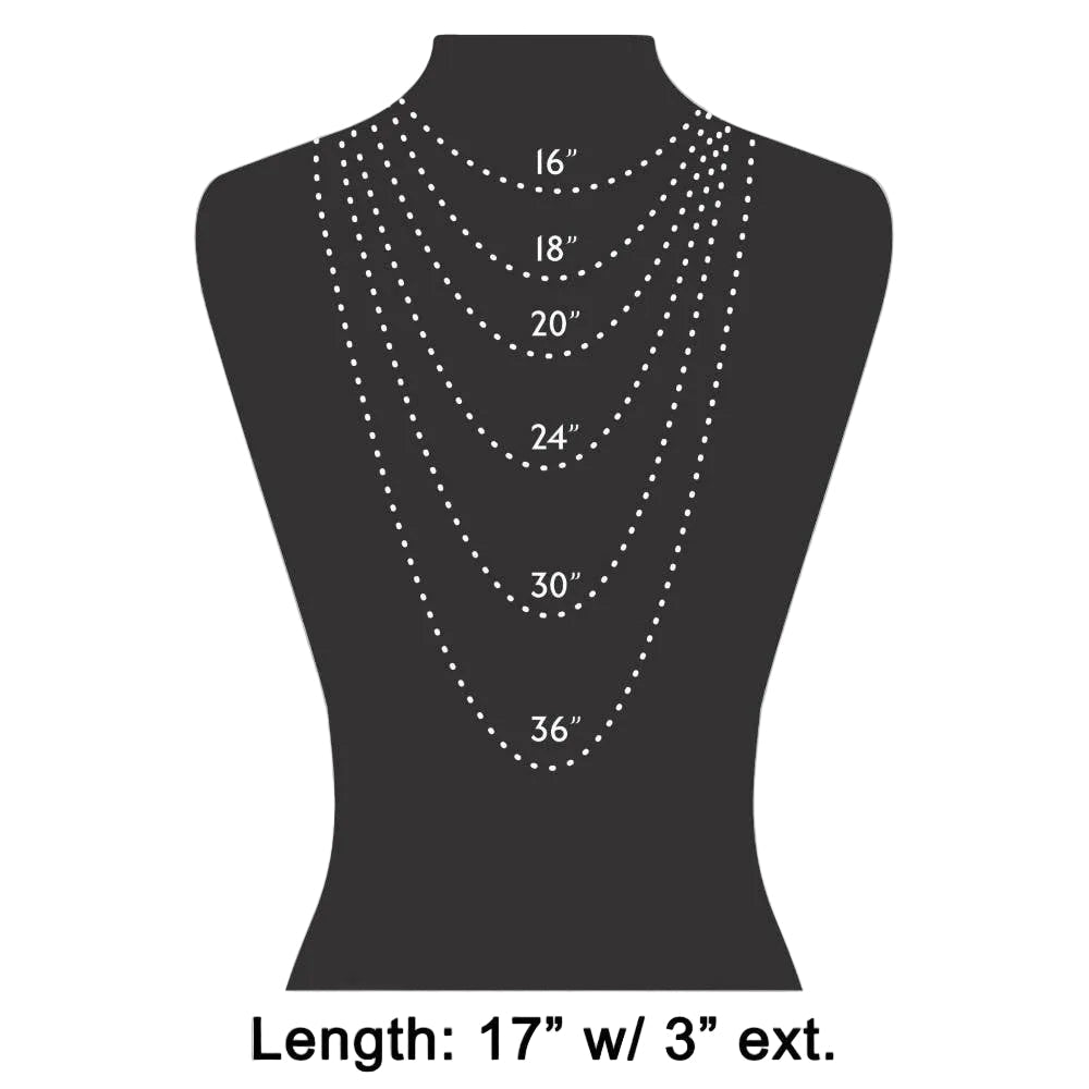 Marble Beaded Necklace - Chatsworth Boutique
