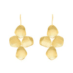 Akari Small Gold Chandelier Earrings, Marcia Moran - front view