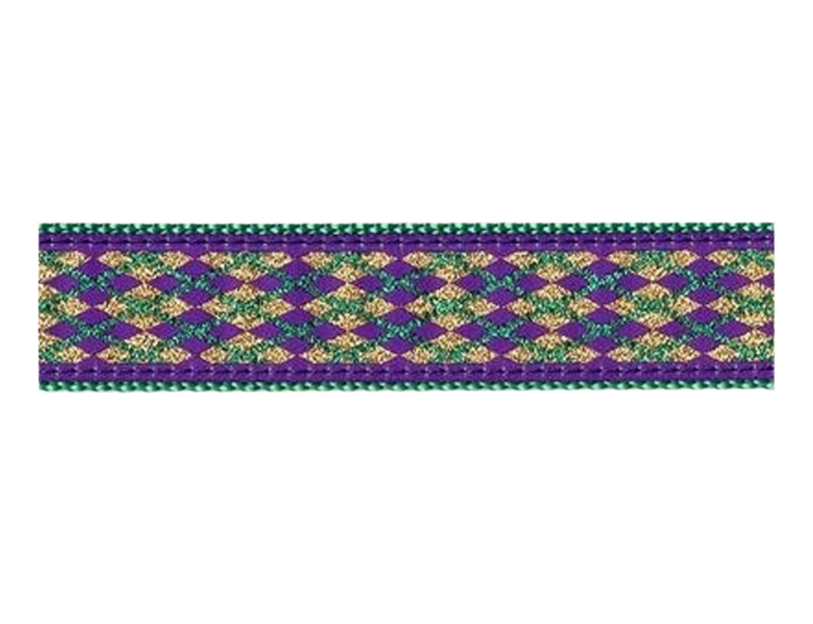Mardi Gras Beads Dog Collar - Chatsworth Boutique