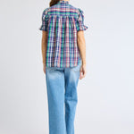 Marnie Blouse Ivy Plaid - Chatsworth Boutique
