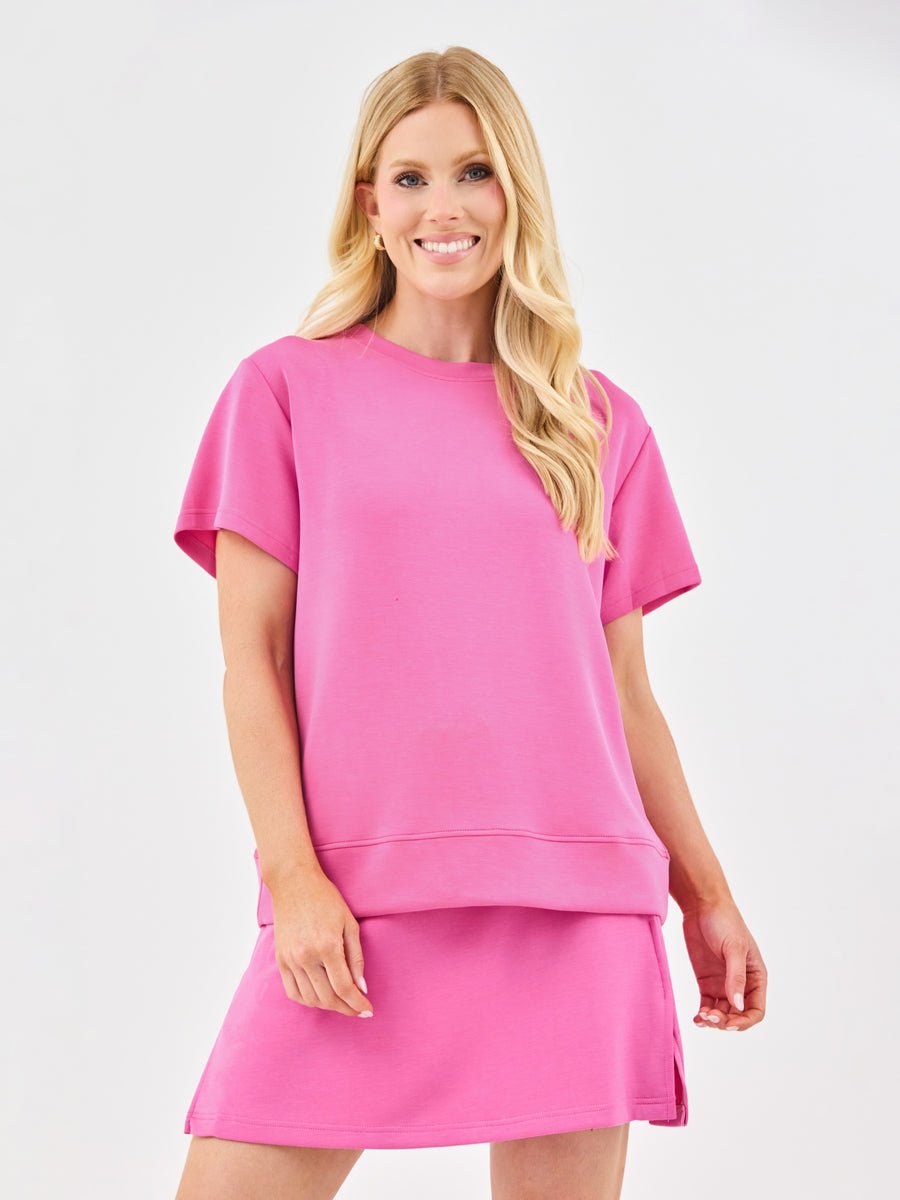 McKenzie Top Pink - Chatsworth Boutique