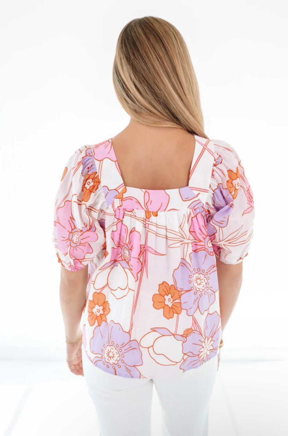 Mollie Puff Sleeve Top - Chatsworth Boutique