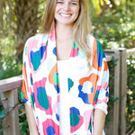 Multi Spot Gameday Cheetah Shawl - Chatsworth Boutique