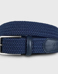 Navy Woven Belt - Chatsworth Boutique