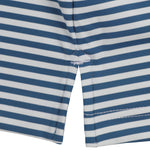 Ocean Depths/White Polo - Chatsworth Boutique