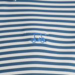Ocean Depths/White Polo - Chatsworth Boutique