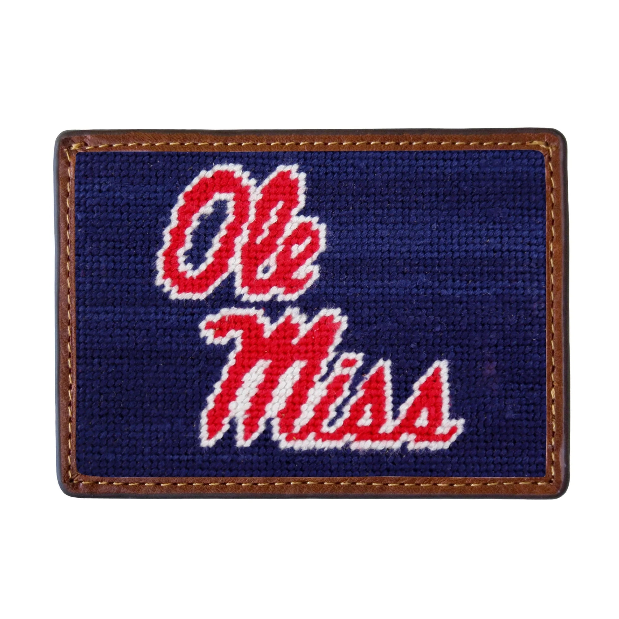 ole miss Embroidered Card Wallet - Chatsworth Boutique