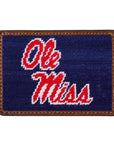 ole miss Embroidered Card Wallet - Chatsworth Boutique