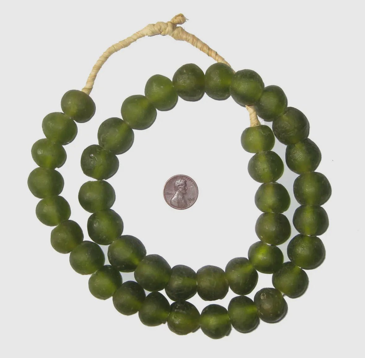 Olive Green Bead - Chatsworth Boutique