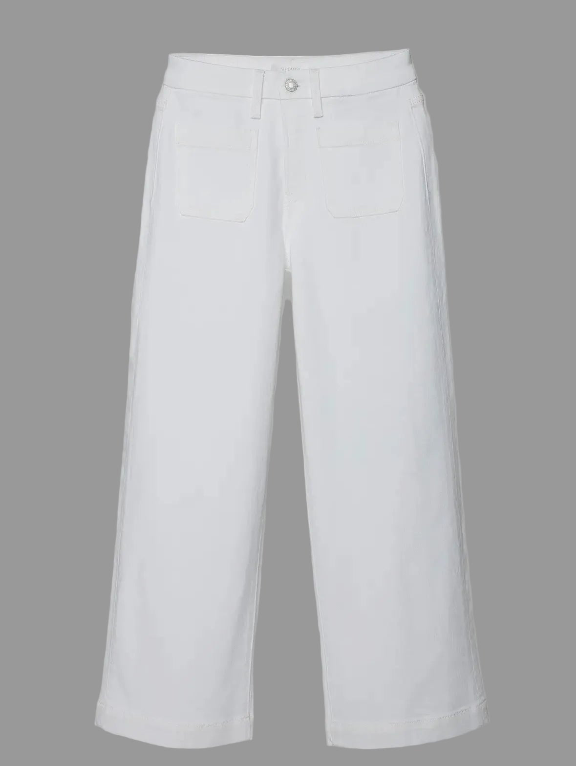 Patch Pocket Wide Crop - Chatsworth Boutique