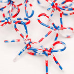 Patriotic Bow Earrings - Chatsworth Boutique