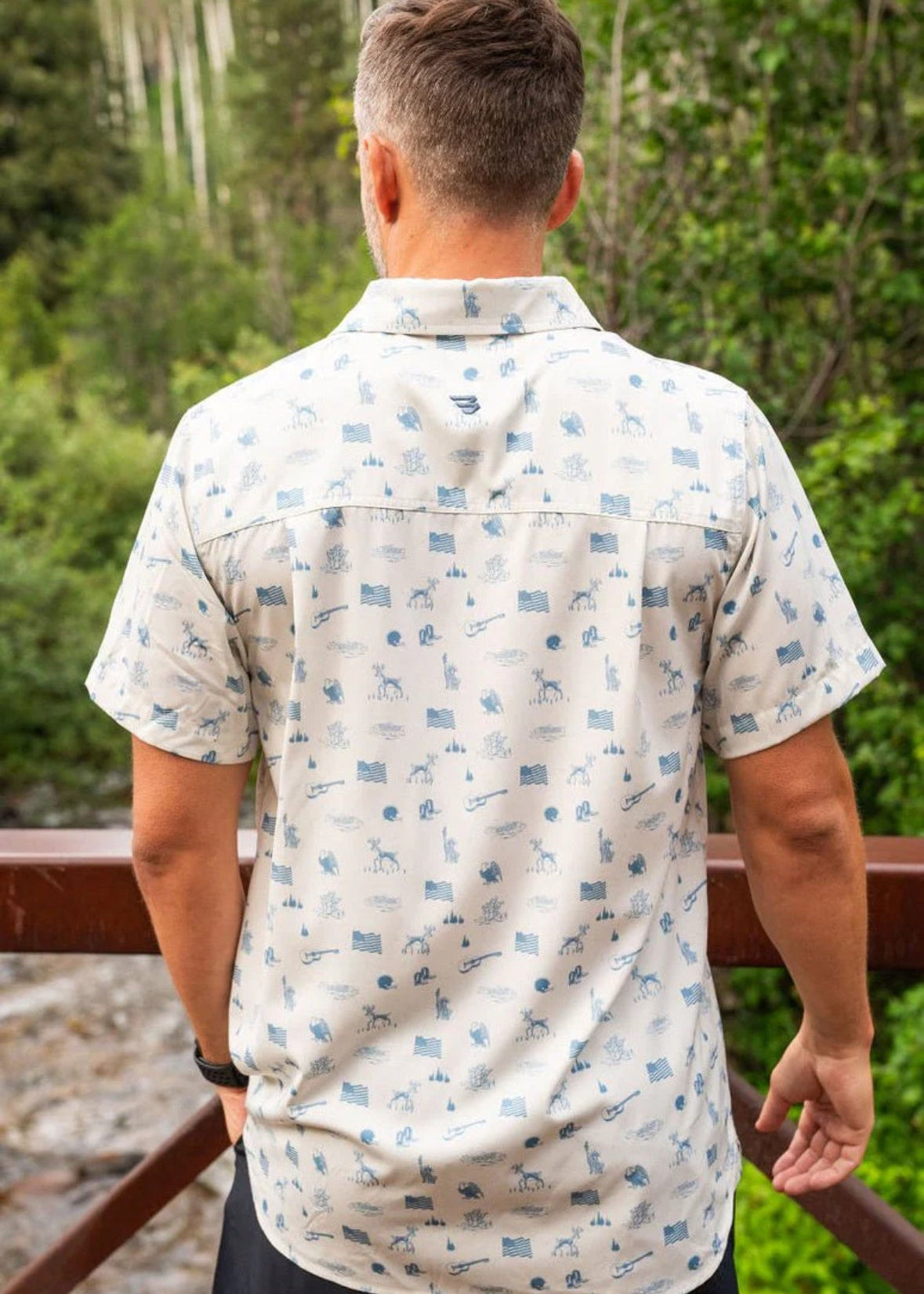 Perf. Button Down America The Great - Chatsworth Boutique