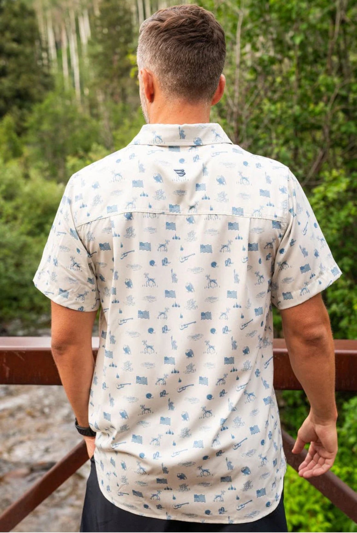 Perf. Button Down America The Great - Chatsworth Boutique