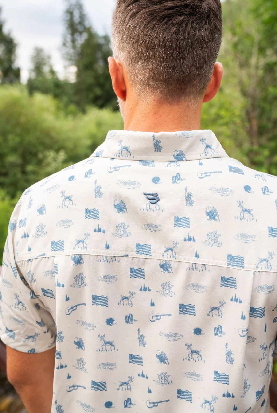 Perf. Button Down America The Great - Chatsworth Boutique
