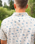 Perf. Button Down America The Great - Chatsworth Boutique