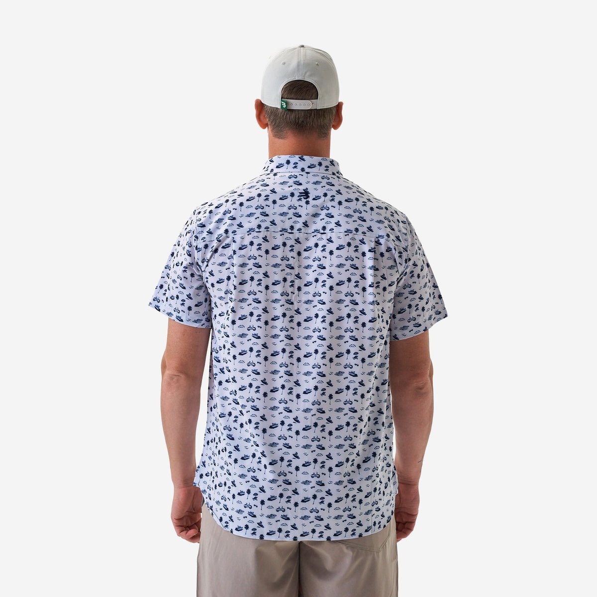 Perf. Button Down On The Water - Chatsworth Boutique