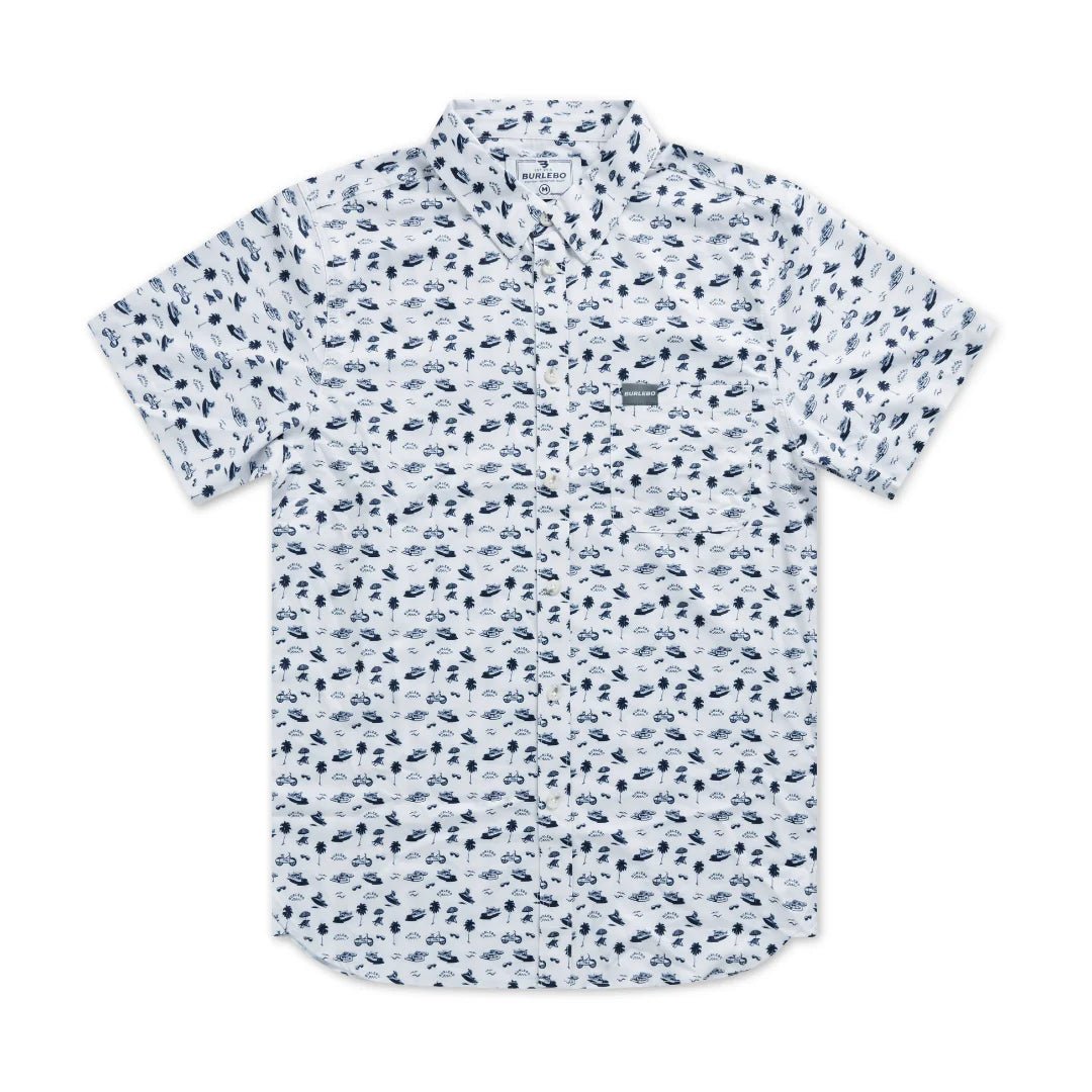 Perf. Button Down On The Water - Chatsworth Boutique