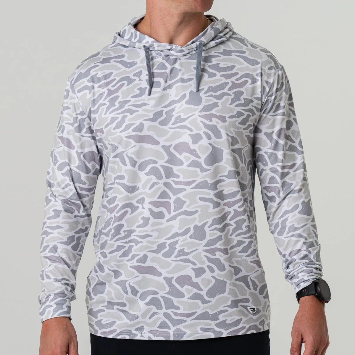 Perf. Hoodie White Camo - Chatsworth Boutique