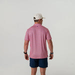 Perf. Polo American Flag - Chatsworth Boutique