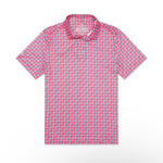 Perf. Polo American Flag - Chatsworth Boutique