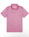 Perf. Polo American Flag - Chatsworth Boutique