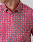 Perf. Polo American Flag - Chatsworth Boutique