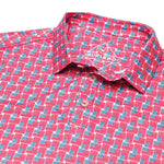 Perf. Polo American Flag - Chatsworth Boutique