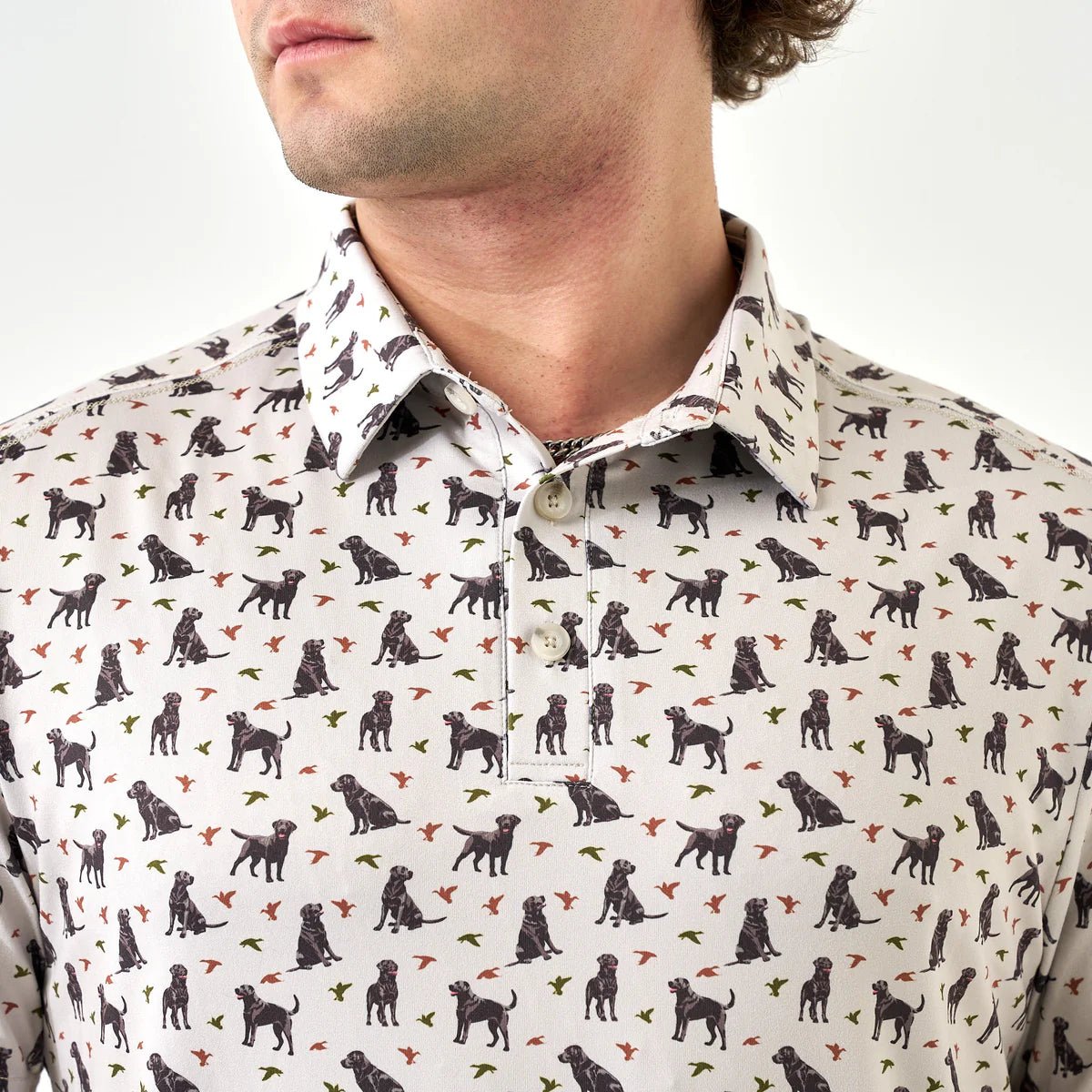 Perf Polo Ducks and Dogs - Chatsworth Boutique