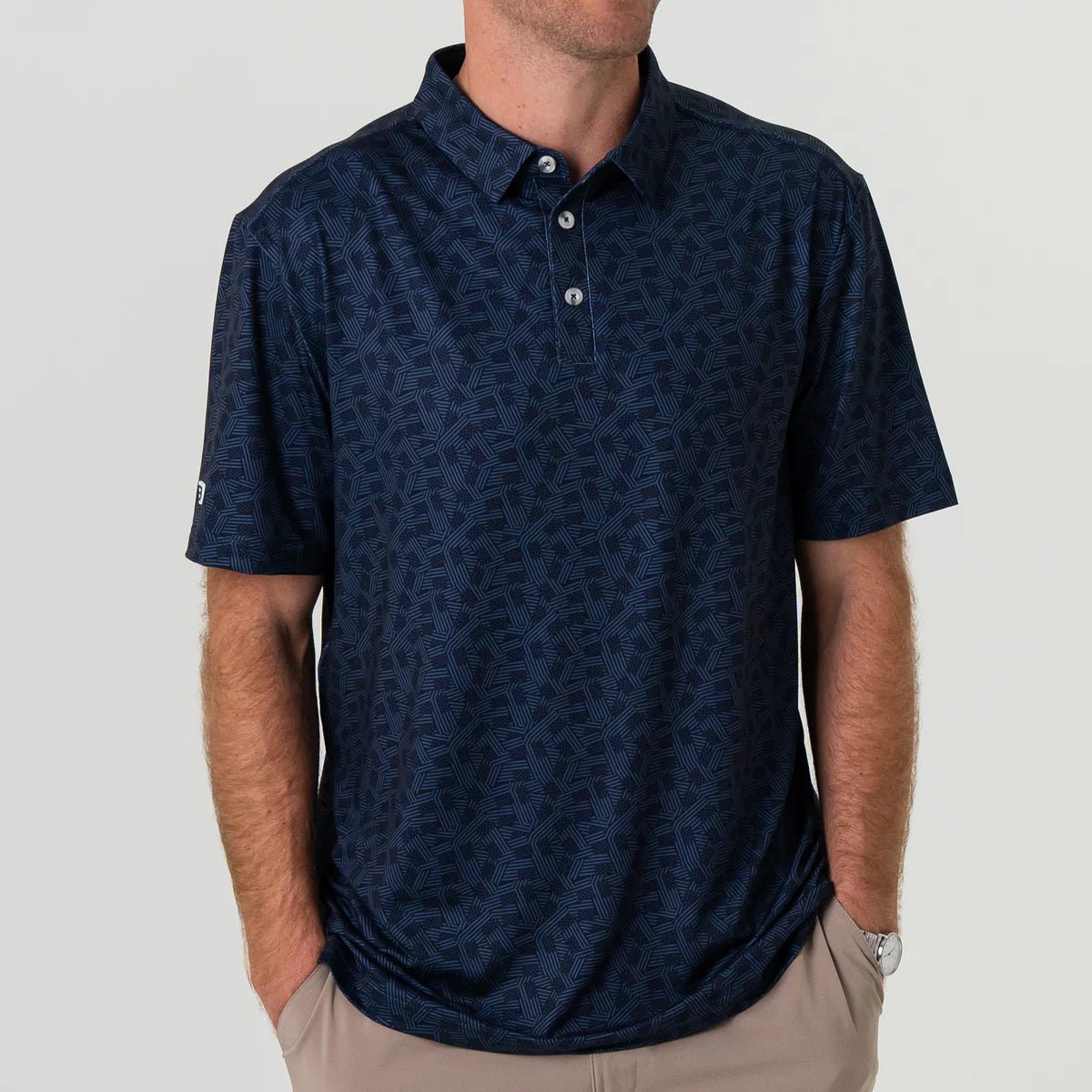 Performance Polo Stars and Stripes - Chatsworth Boutique