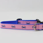 Pink Crab Dog Collar - Chatsworth Boutique