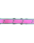Pink Palm Dog Collar - Chatsworth Boutique