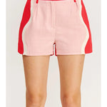 Pink Wavy Shorts - Chatsworth Boutique