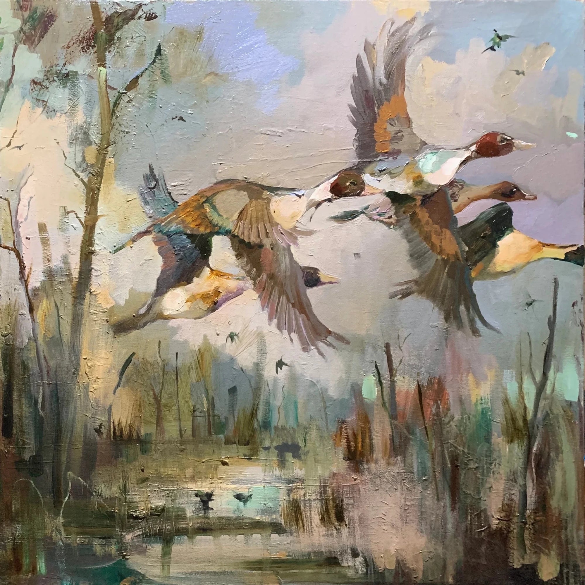 Pintails in Flight - Chatsworth Boutique