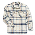 Plaid Flannel Shirt Khaki - Chatsworth Boutique