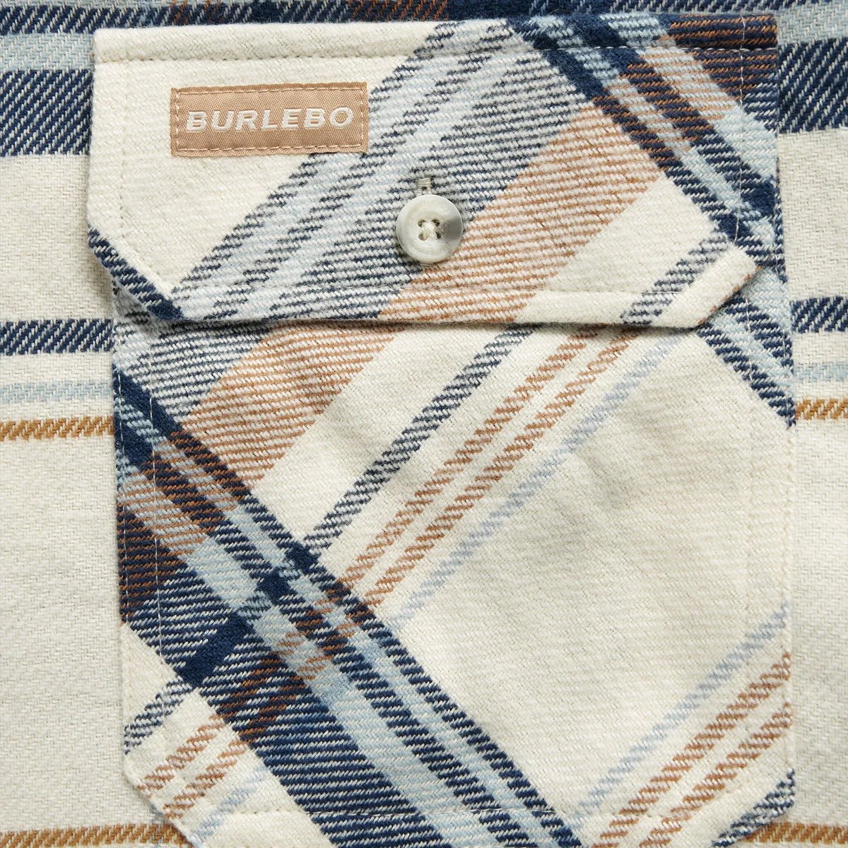 Plaid Flannel Shirt Khaki - Chatsworth Boutique