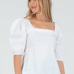 Poplin SS Blouse - Chatsworth Boutique
