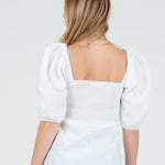 Poplin SS Blouse - Chatsworth Boutique